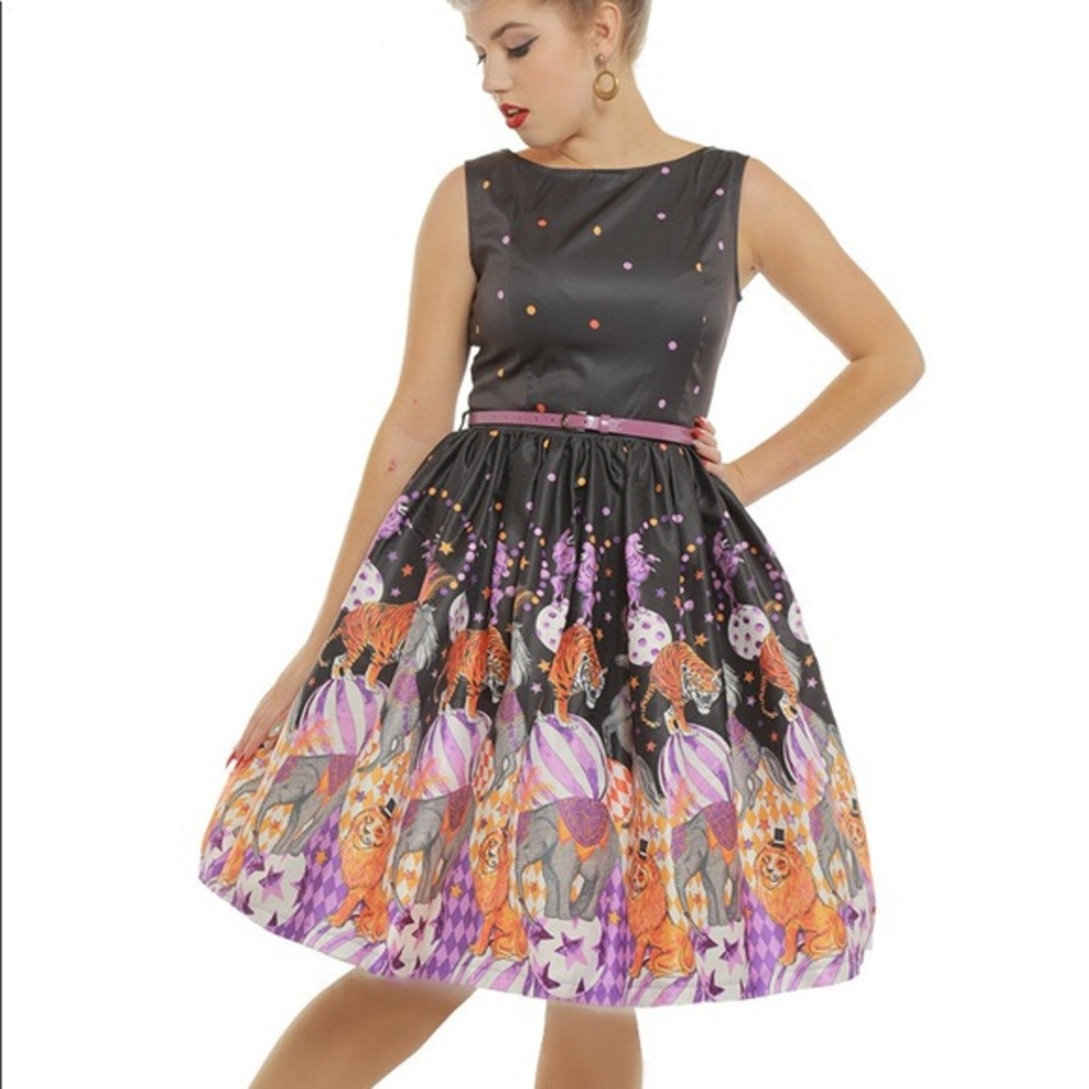 NWT Lindy Bop Circus Pinup Swing Dress
